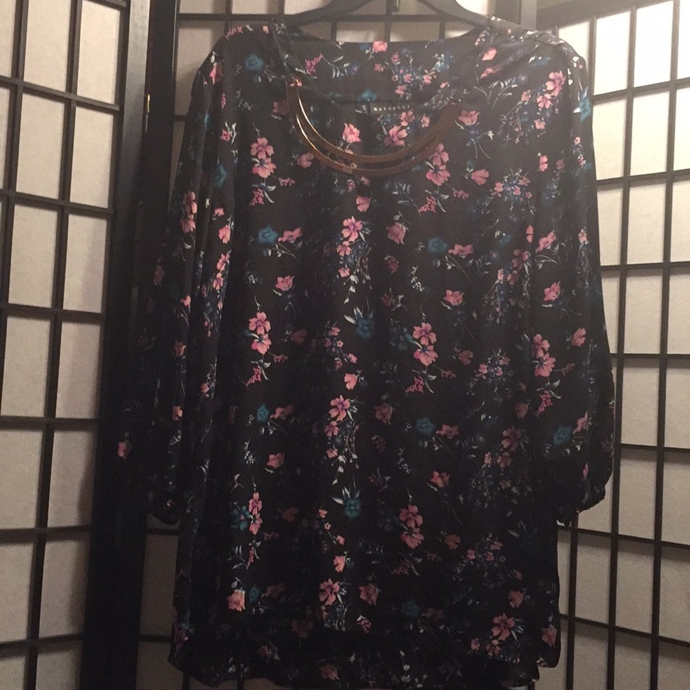 Floral blouse